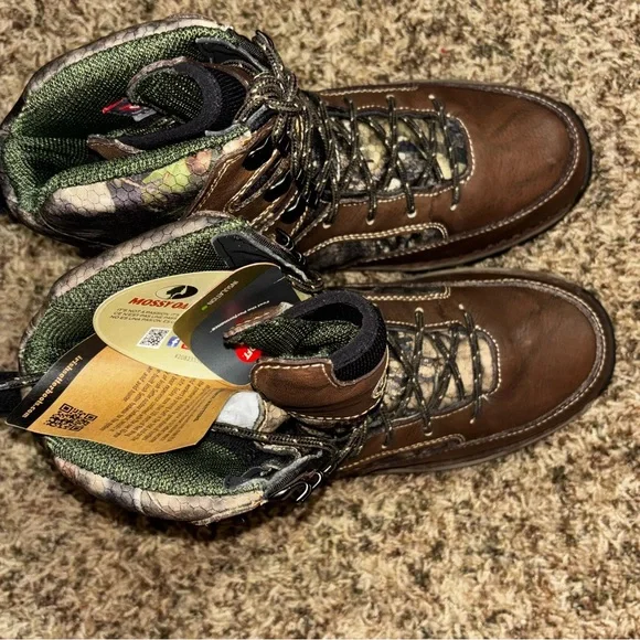 New Irish Setter Red Wing Havoc 837 1000G Mossy Oak Camo 